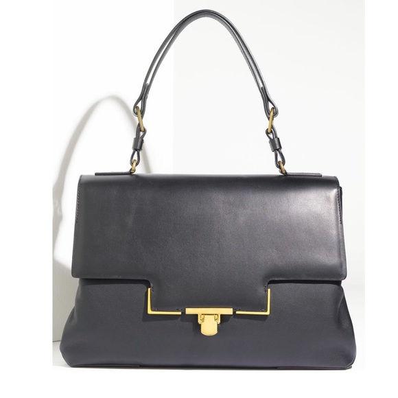 Lanvin Handbags - Lanvin Large Miss Sartorial Leather Satchel